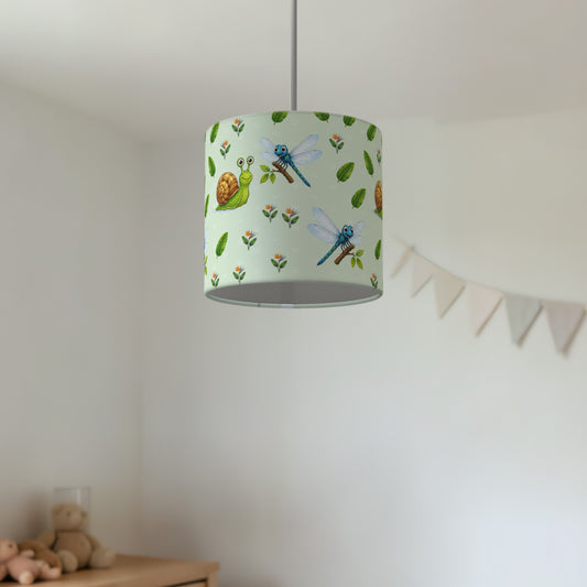 Meadow Bug Friends II lampshade - 20cm x 18.5cm Ceiling - photo 2