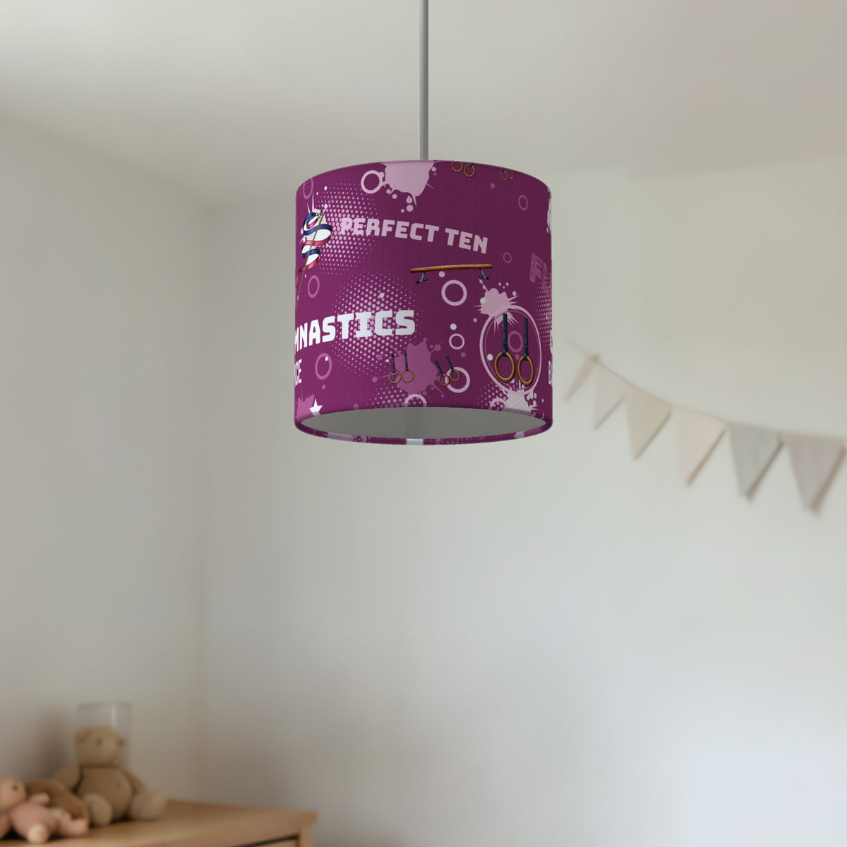 Berry Gymnastics Star II lampshade - 20cm x 18.5cm Ceiling - photo 2