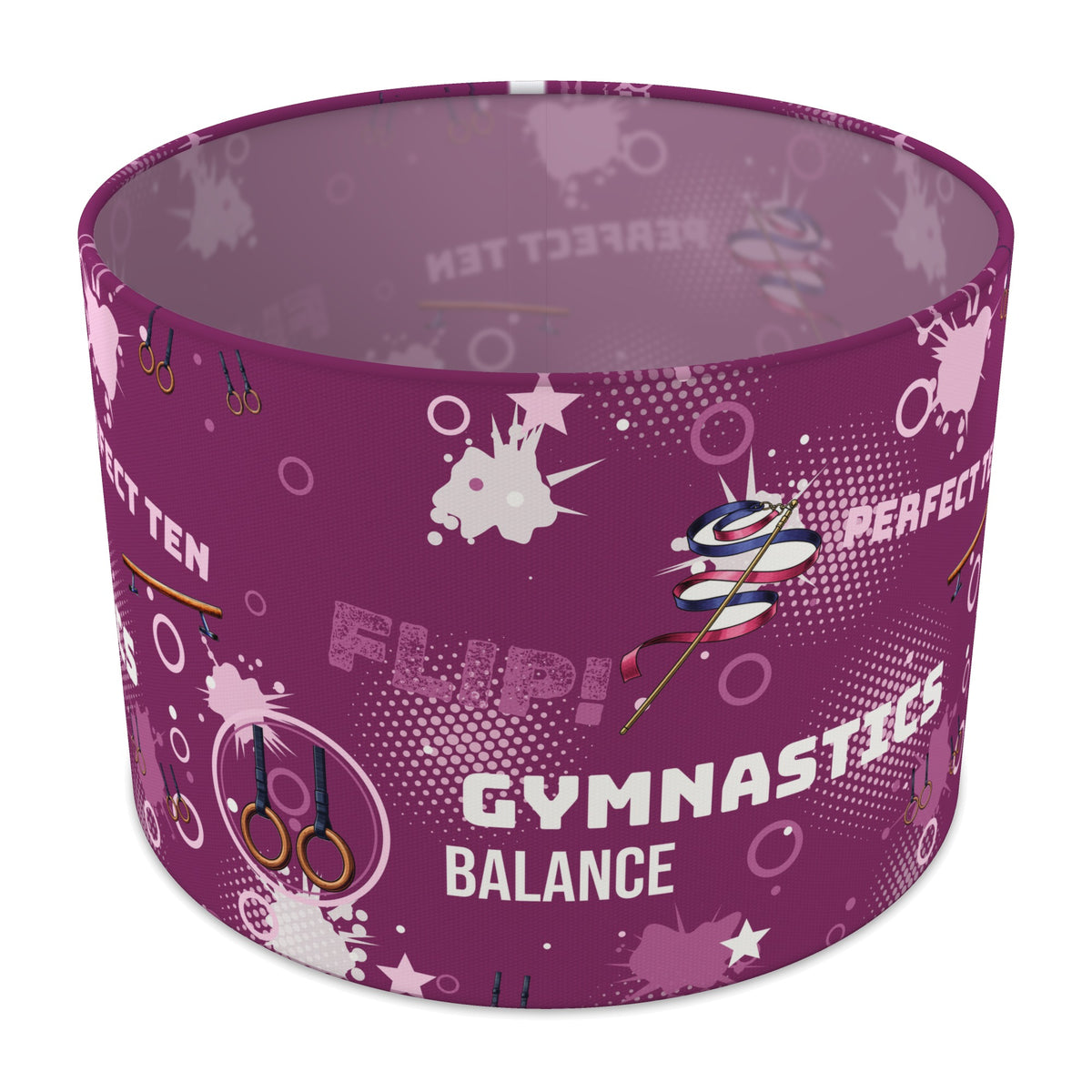 Berry Gymnastics Star II lampshade - 30cm x 21cm Table