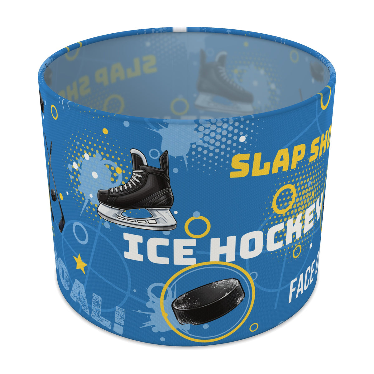 Sky Ice Hockey Face II lampshade - 25cm x 20cm Table