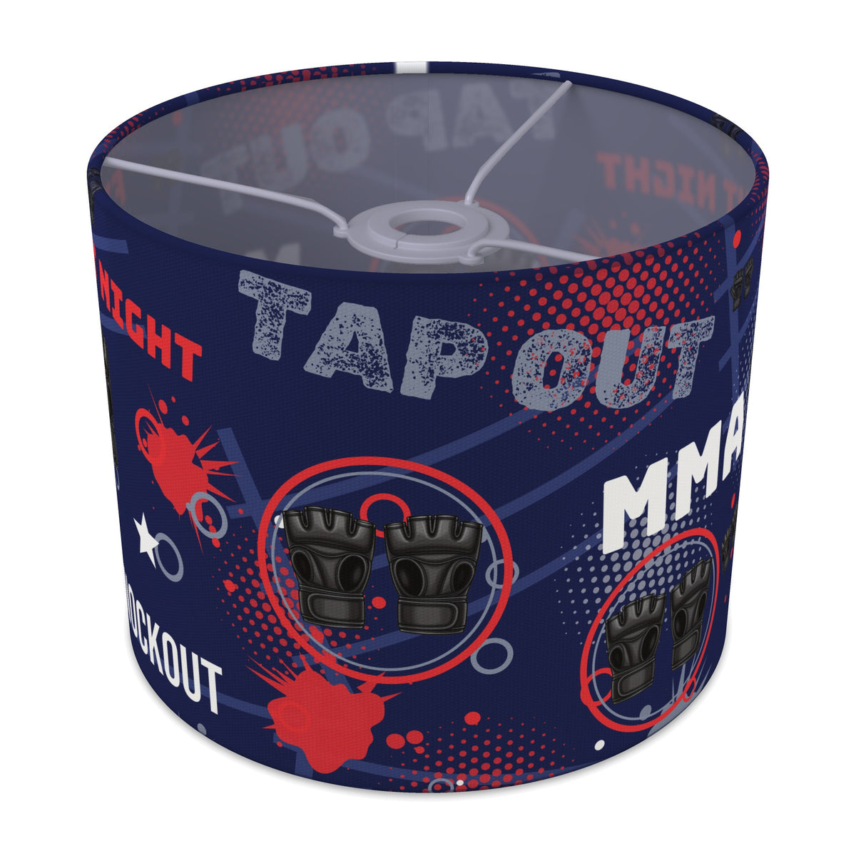 Navy Fight Night II lampshade - 25cm x 20cm Ceiling