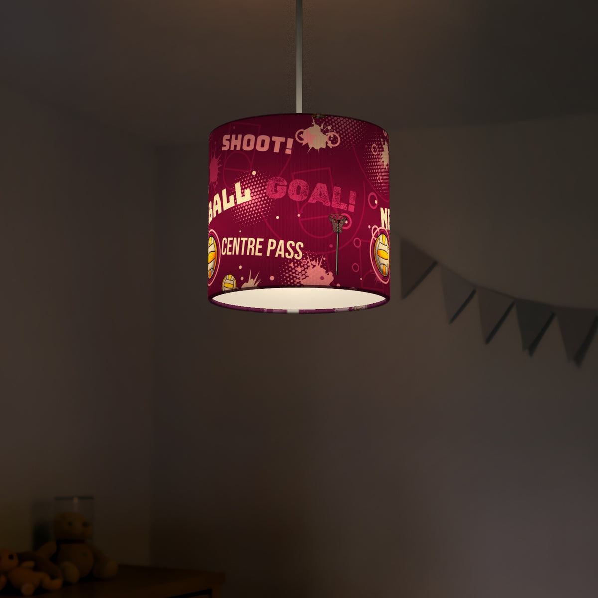 Berry Netball Star II lampshade - 20cm x 18.5cm Ceiling - photo 5
