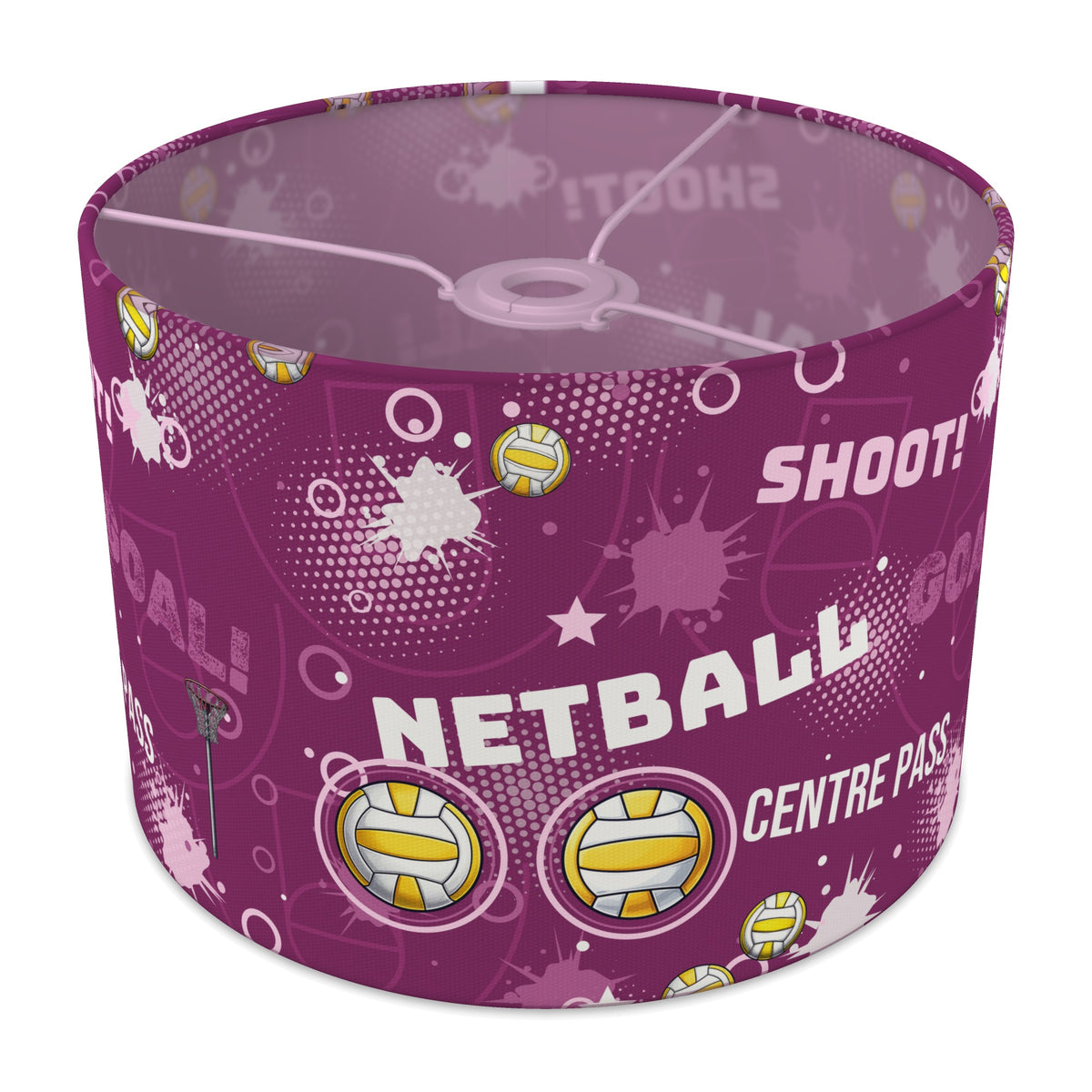 Berry Netball Star II lampshade - 30cm x 21cm Ceiling