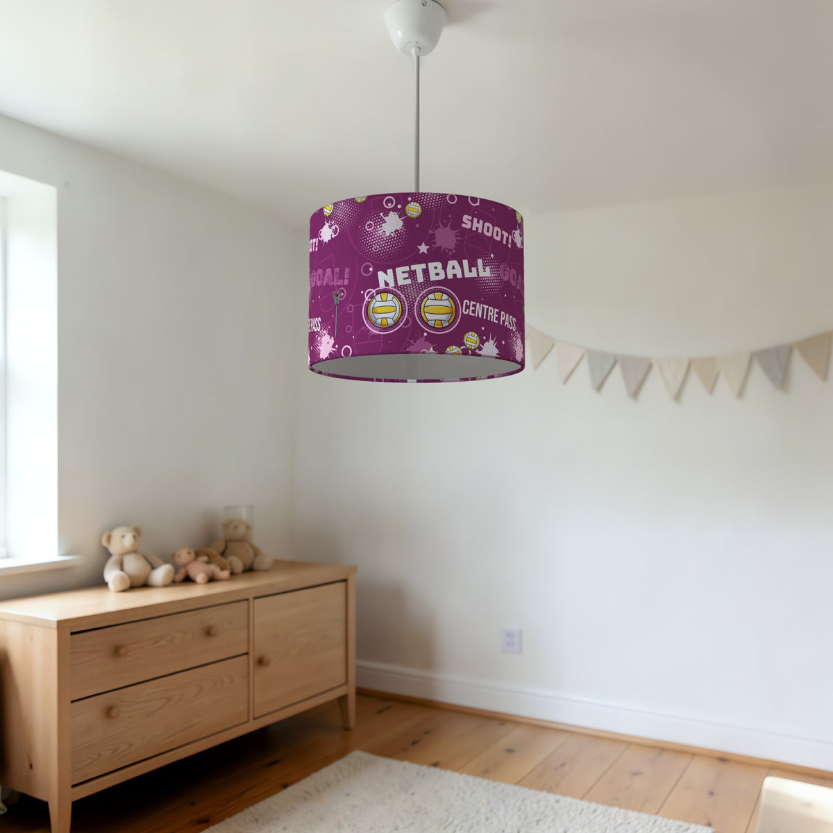 Berry Netball Star II lampshade - 20cm x 18.5cm Ceiling - photo 3