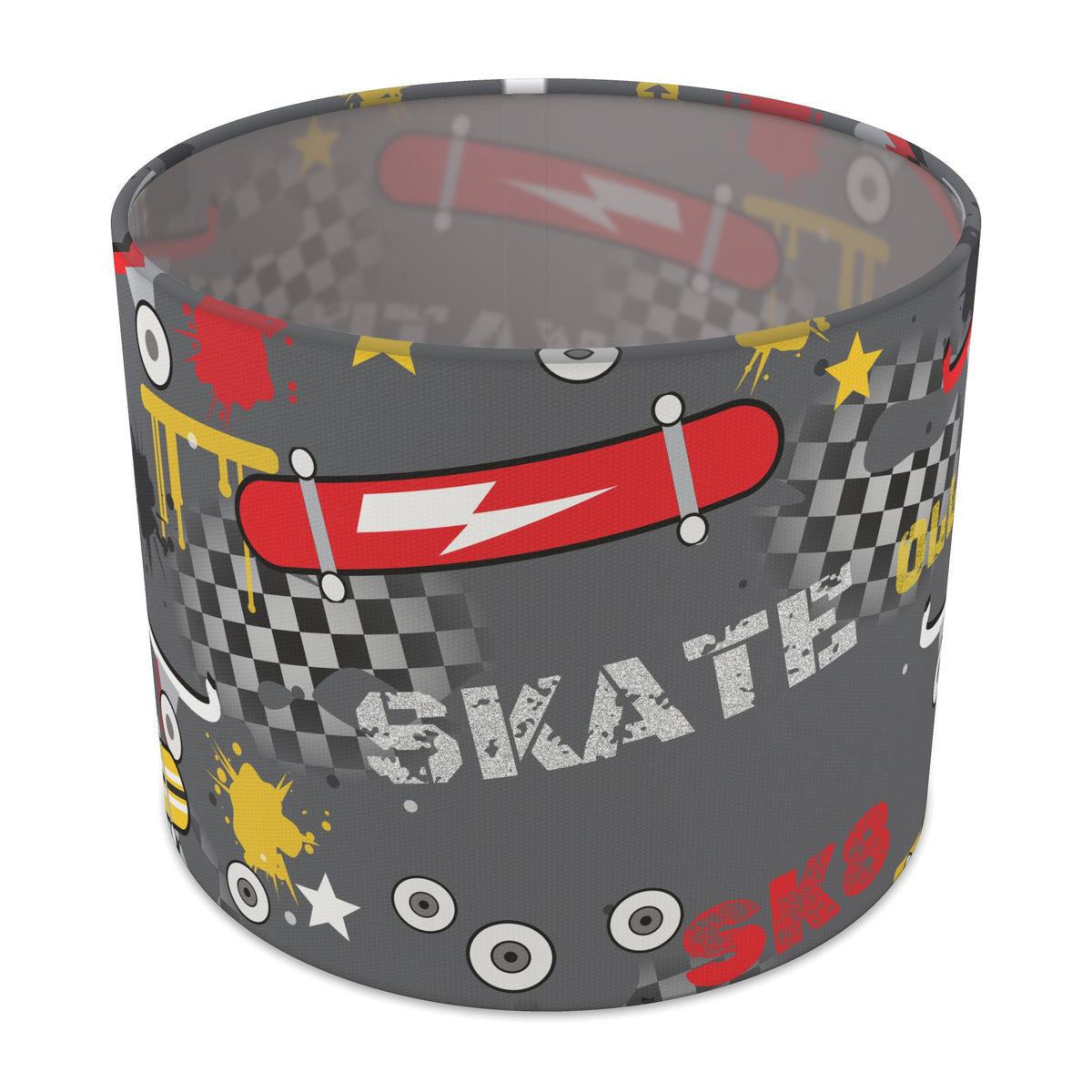 Concrete Skate Park II lampshade - 25cm x 20cm Table