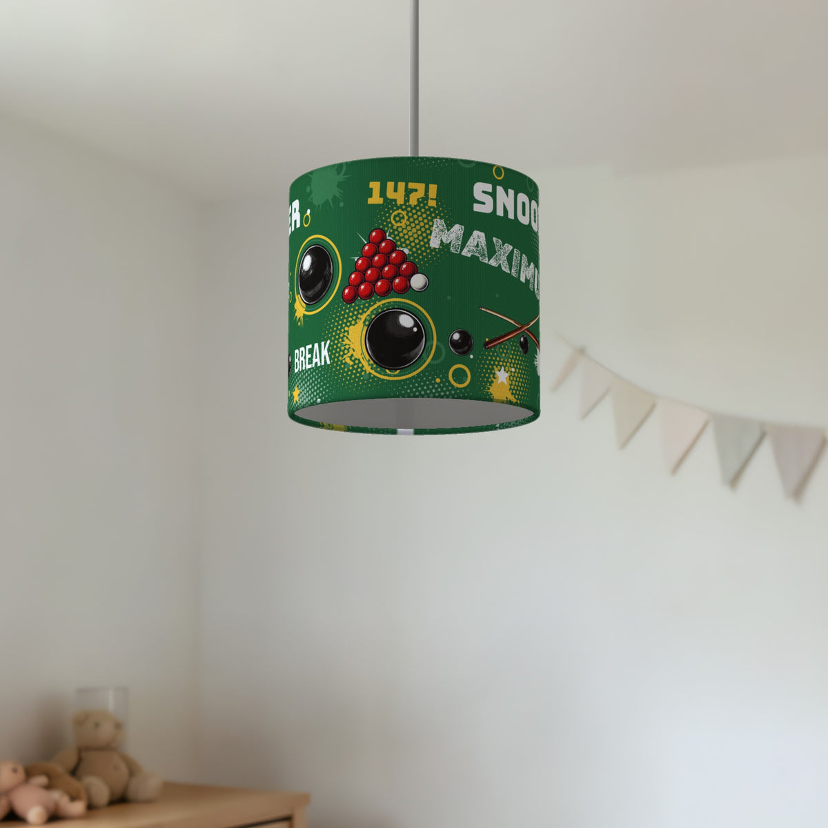 Pitch Snooker Break II lampshade - 20cm x 18.5cm Ceiling - photo 2