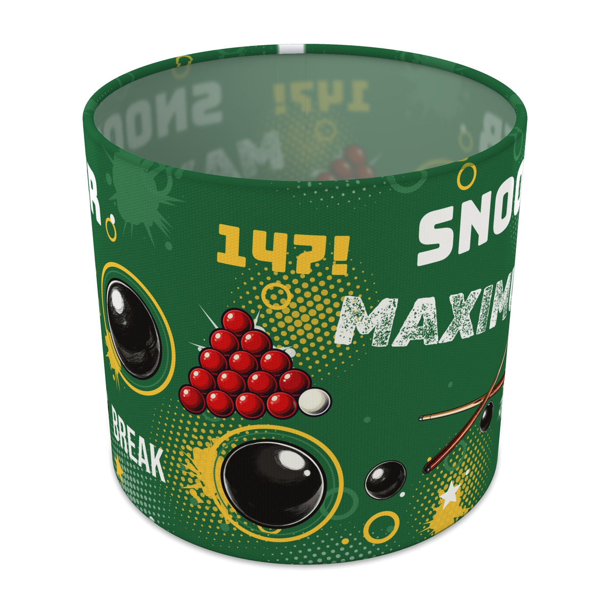 Pitch Snooker Break II lampshade - 20cm x 18.5cm Table