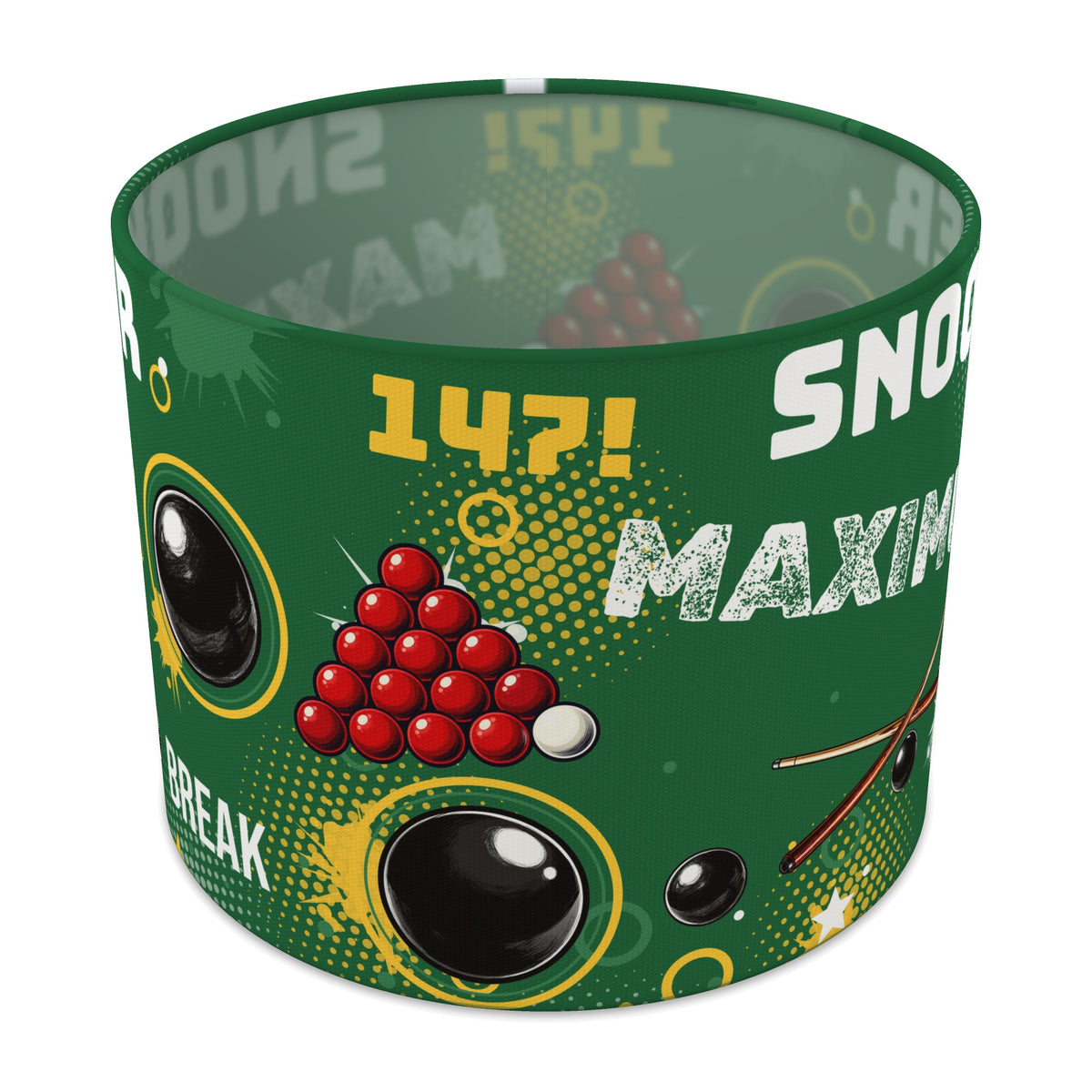 Pitch Snooker Break II lampshade - 25cm x 20cm Table