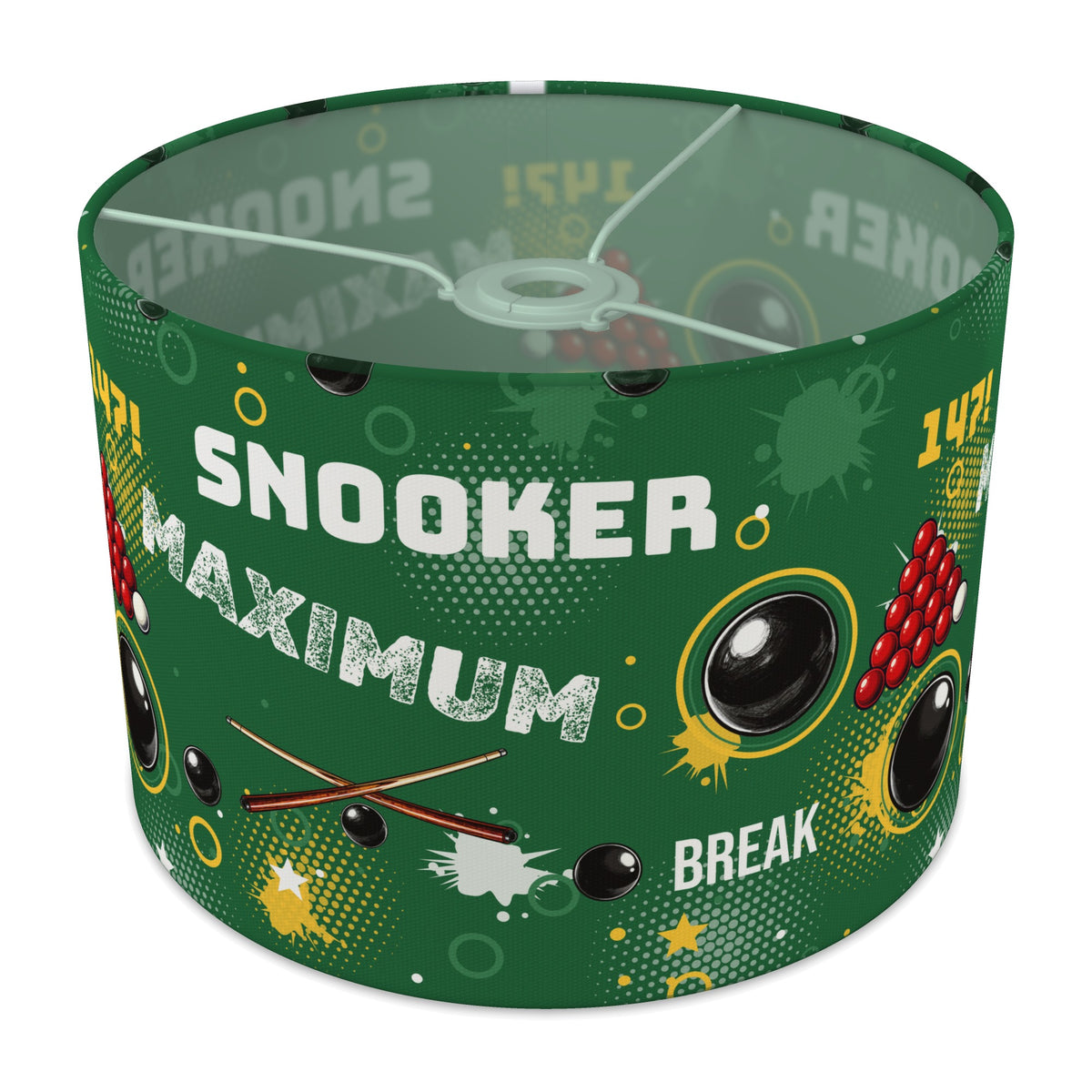 Pitch Snooker Break II lampshade - 30cm x 21cm Ceiling