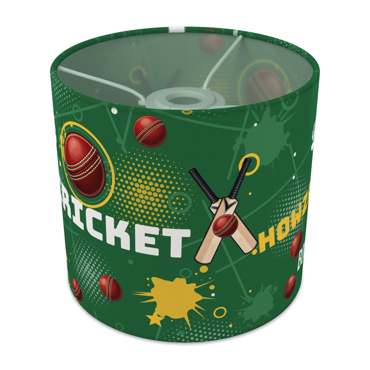 Pitch Cricket Crazy II lampshade - 20cm x 18.5cm Ceiling - main photo