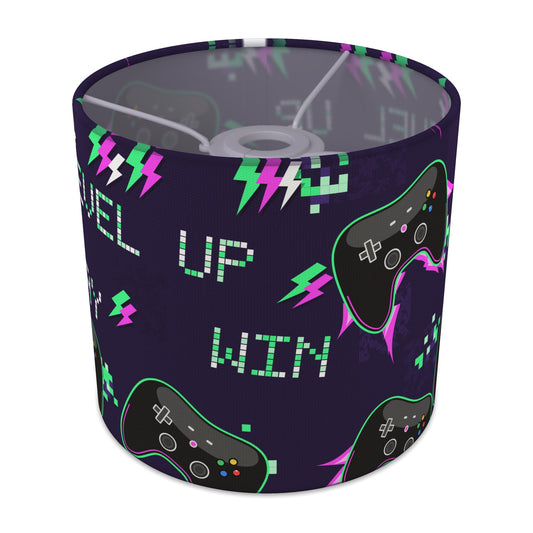 Neon Game On II lampshade - 20cm x 18.5cm Ceiling - main photo