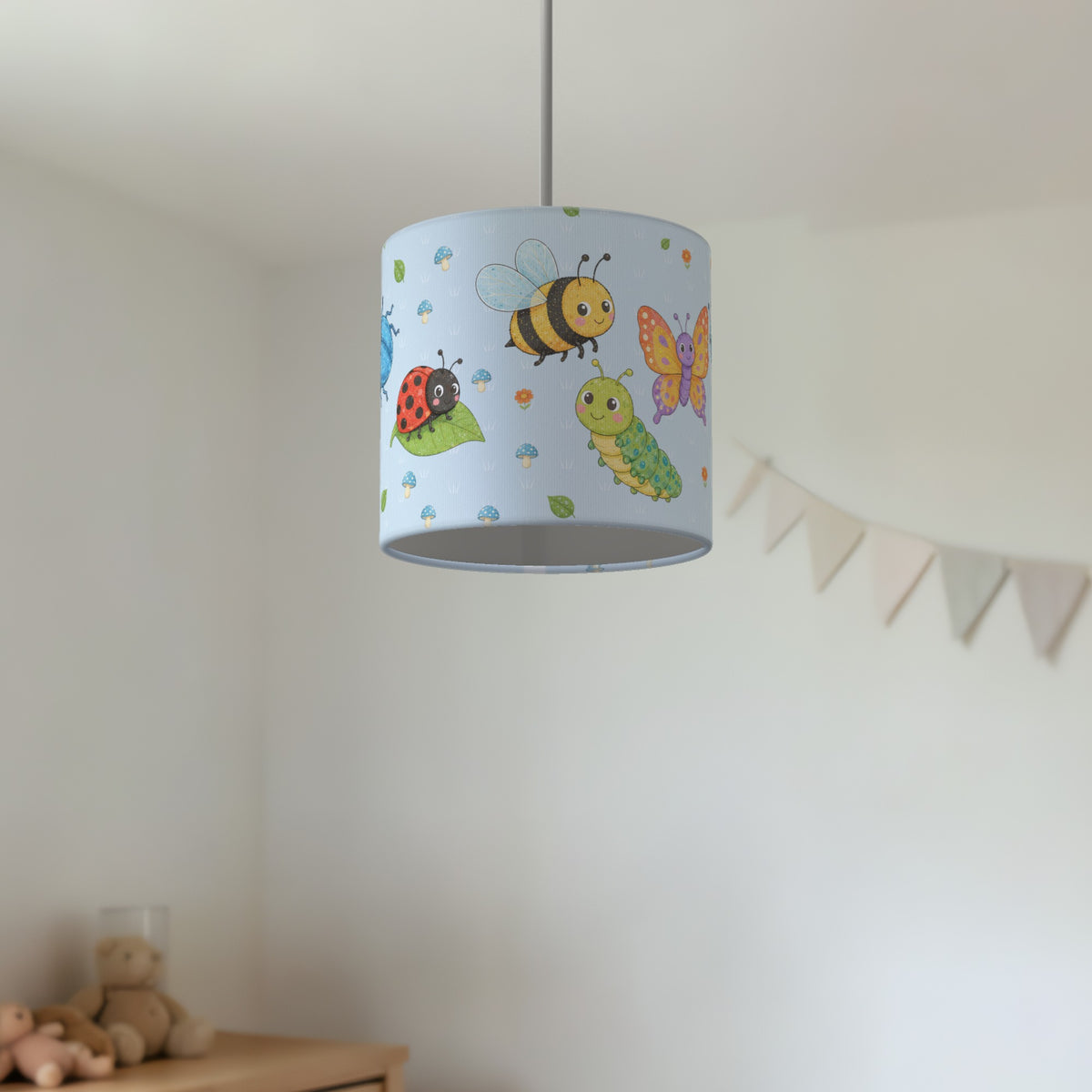 Sky Garden Bugs II lampshade - 20cm x 18.5cm Ceiling - photo 2