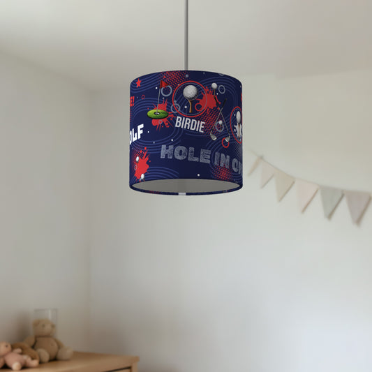 Navy Golf Pro II lampshade - 20cm x 18.5cm Ceiling - photo 2