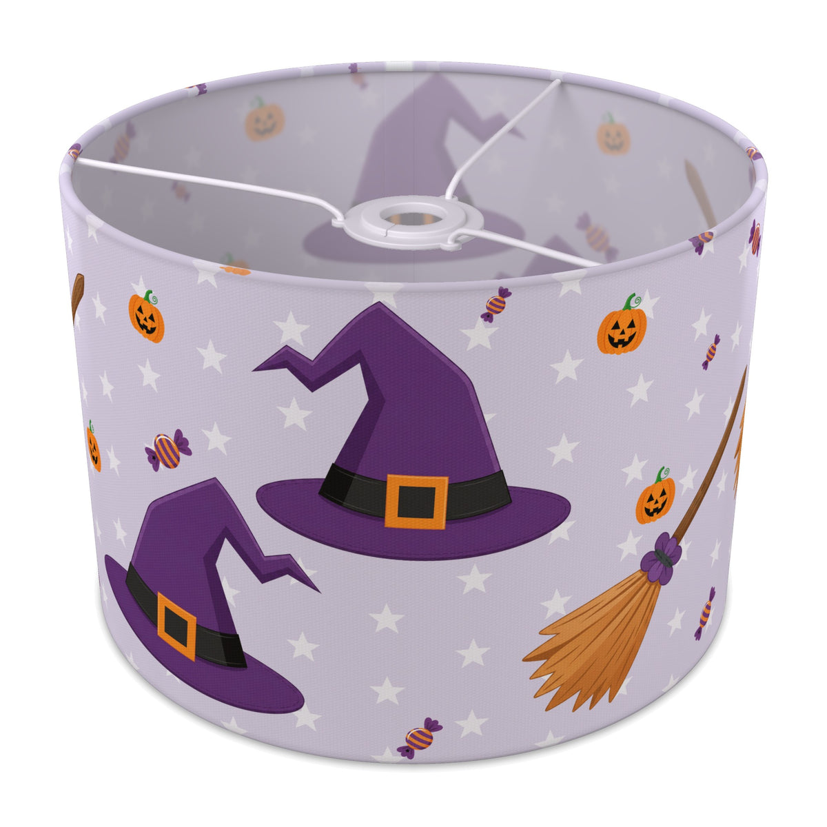 Lilac Halloween II lampshade - 30cm x 21cm Ceiling