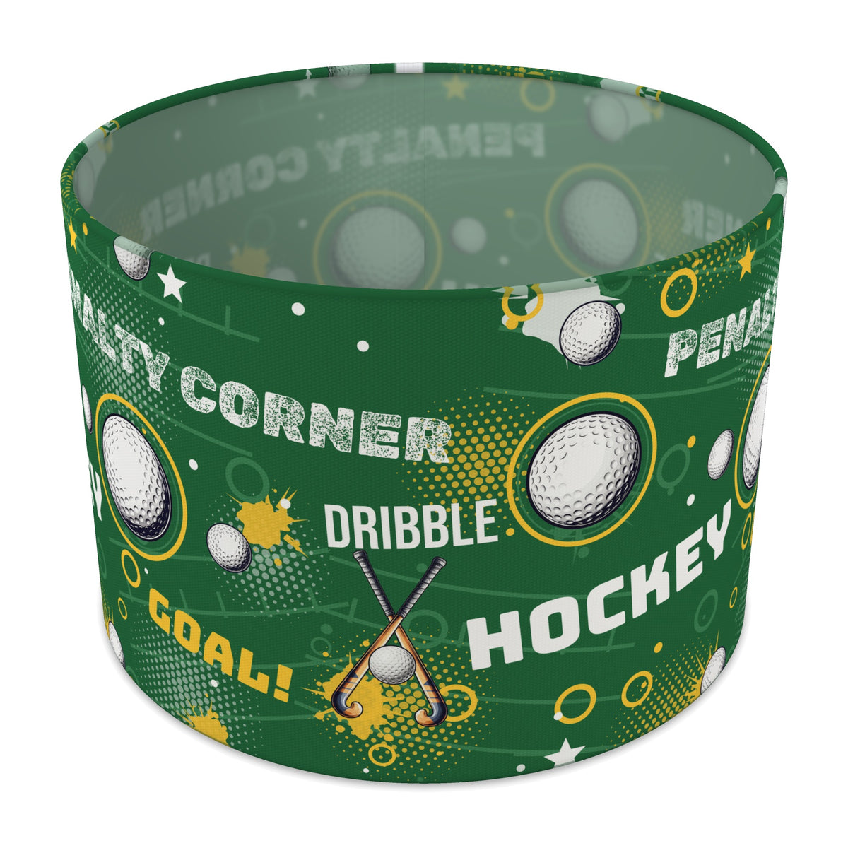 Pitch Hockey Hero II lampshade - 30cm x 21cm Table