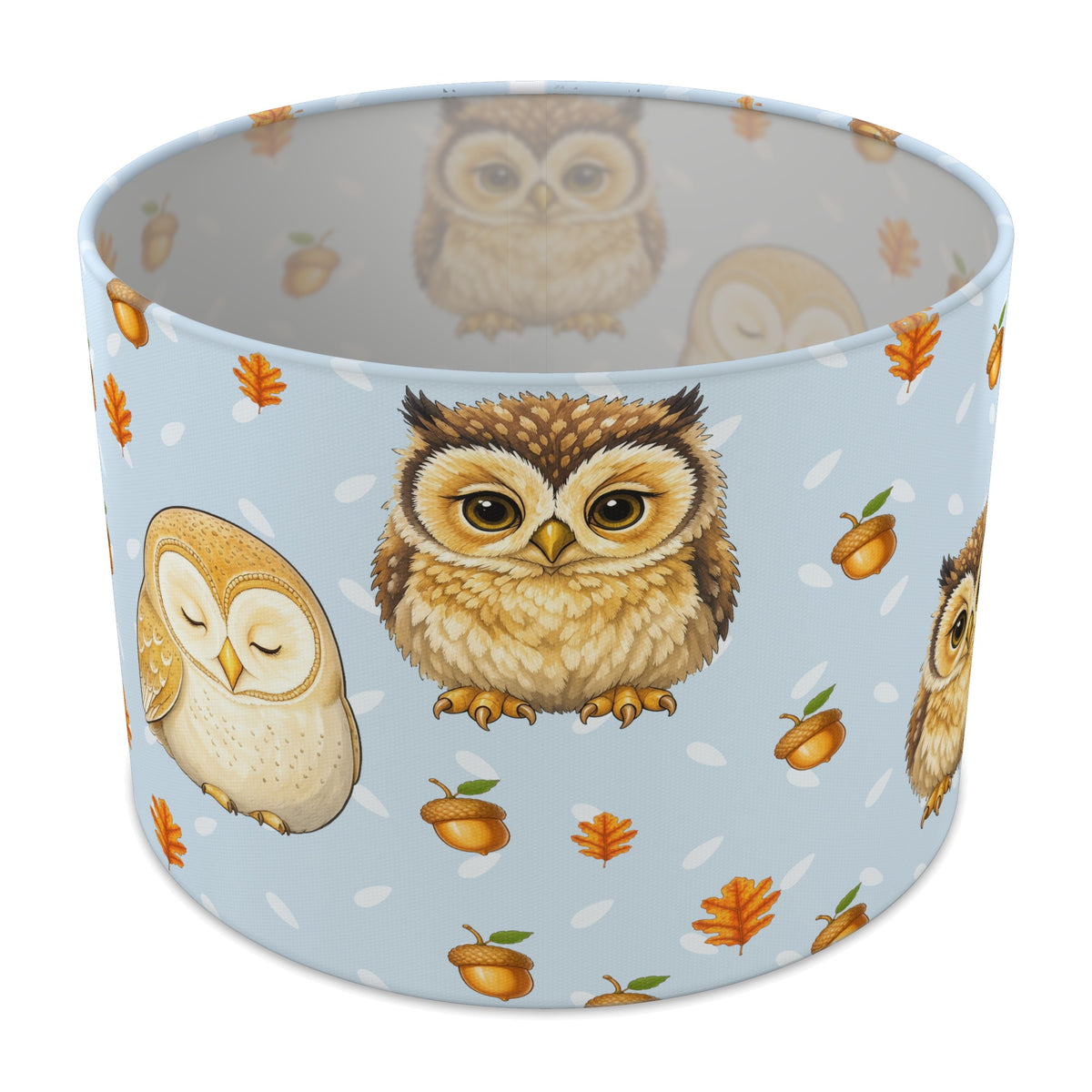 Sky Night Owls II lampshade - 30cm x 21cm Table