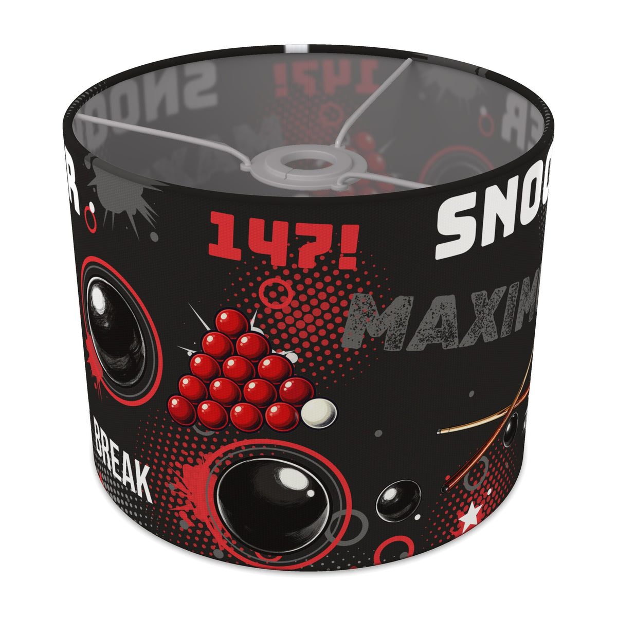 Black Snooker Break II lampshade - 25cm x 20cm Ceiling