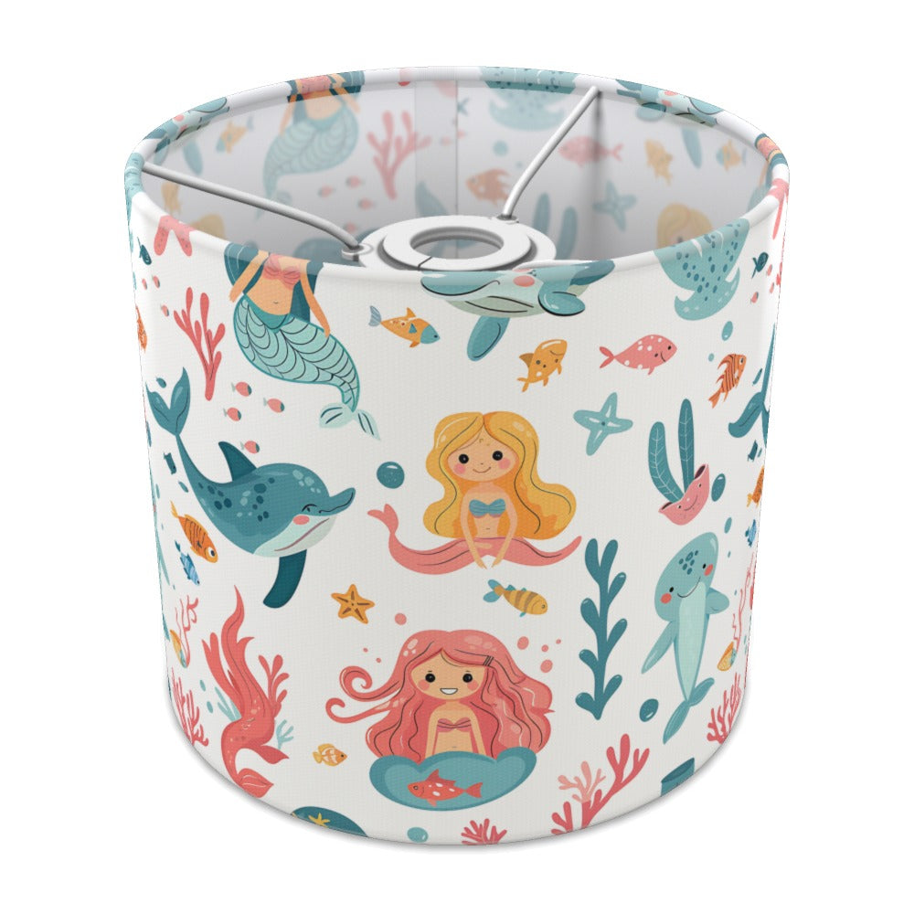 Mermaid Dolphin Seal lampshade - 20cm Ceiling