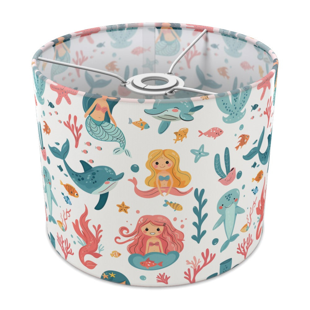 Mermaid Dolphin Seal lampshade - 25cm Ceiling