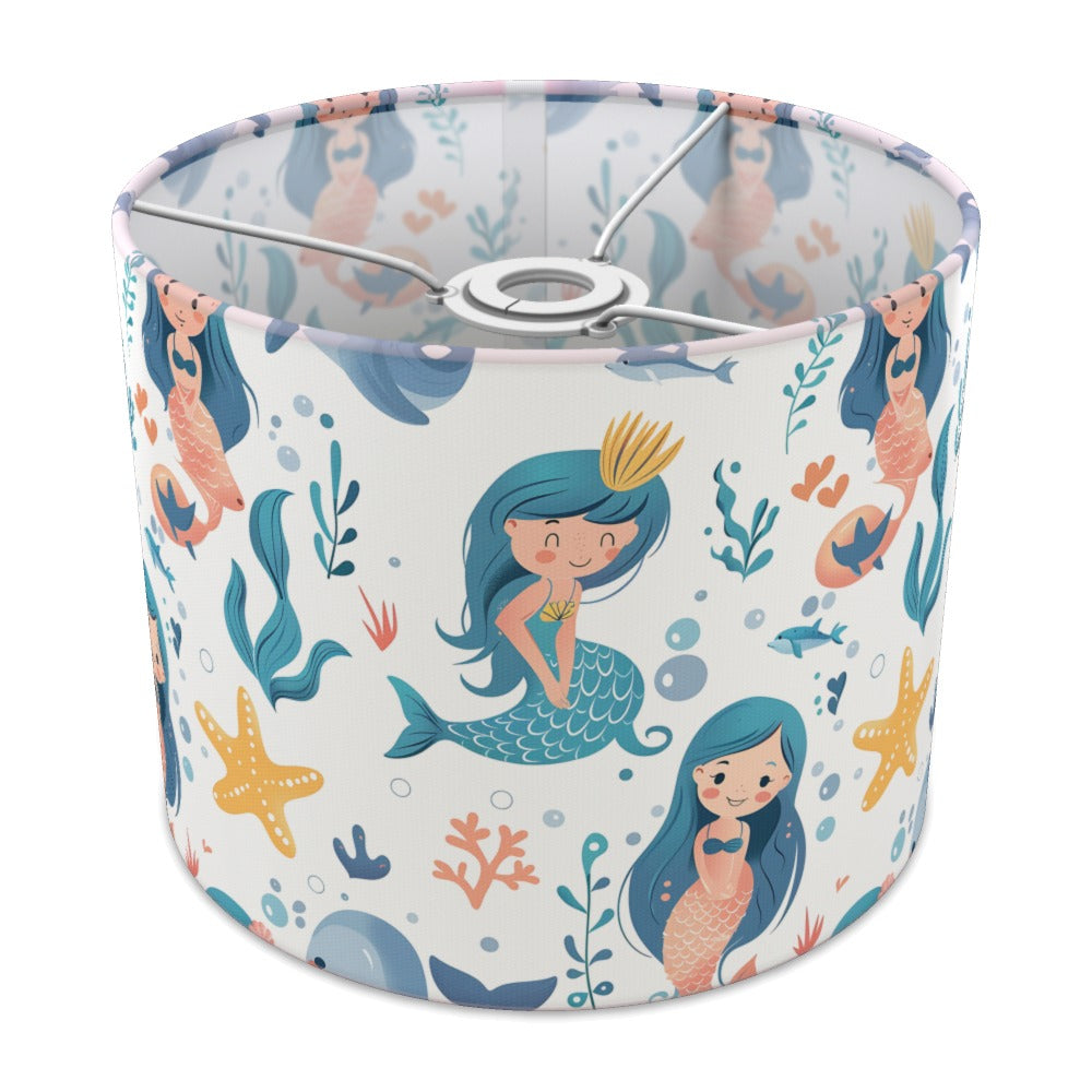 Mermaids and Starfish lampshade - 25cm Ceiling