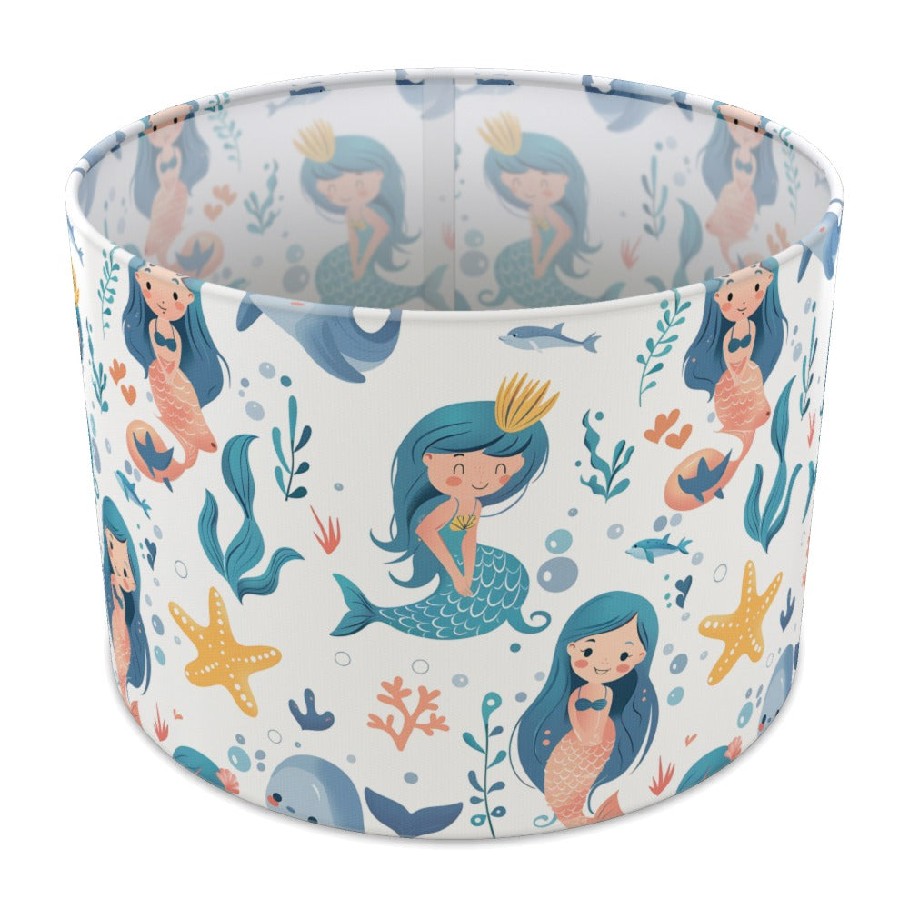 Mermaids and Starfish lampshade - 30cm Table