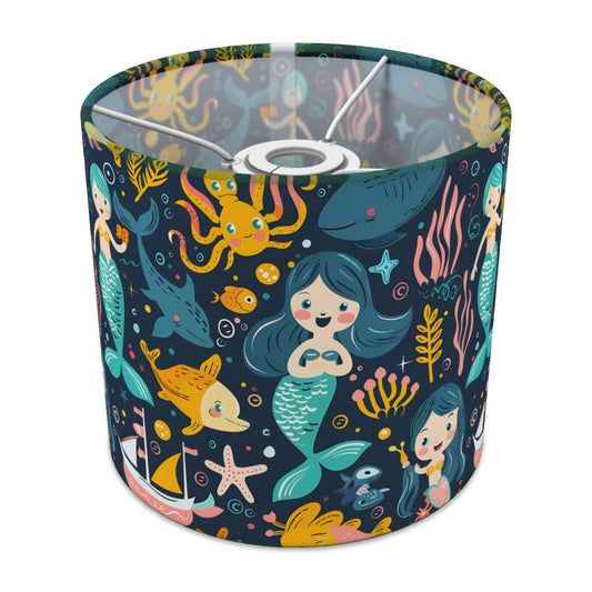 Mermaids and Octopuses lampshade - 20cm Ceiling
