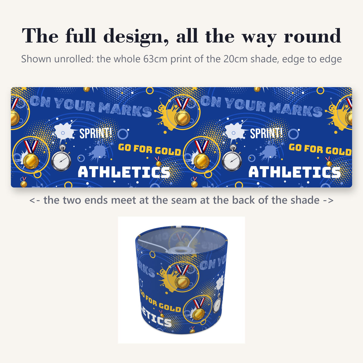 Royal Go For Gold II lampshade - 20cm x 18.5cm Ceiling - photo 9
