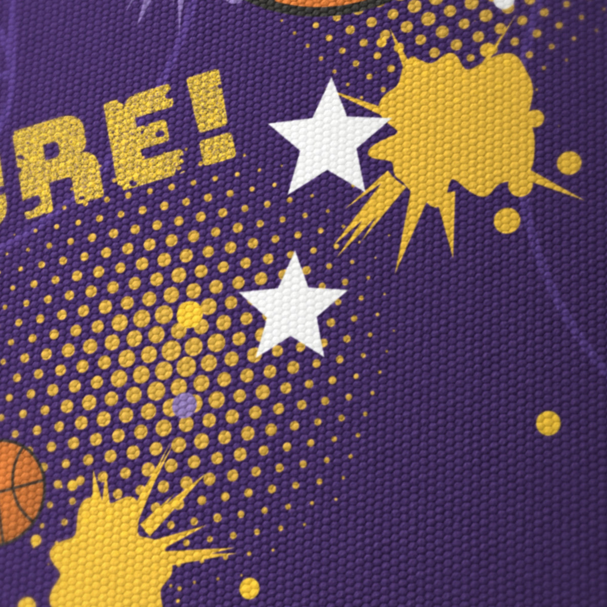 Purple Slam Dunk II lampshade - 20cm x 18.5cm Ceiling - photo 6