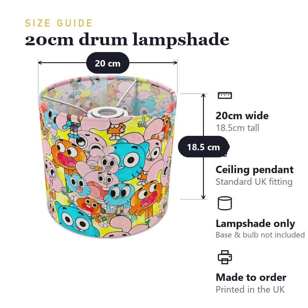 The Amazing World of Gumball lampshade