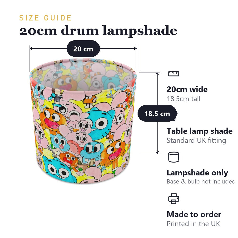 The Amazing World of Gumball lampshade