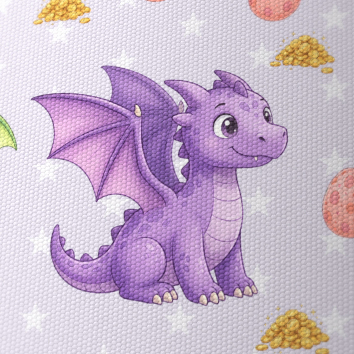 Lilac Dragons II lampshade - 20cm x 18.5cm Ceiling - photo 6