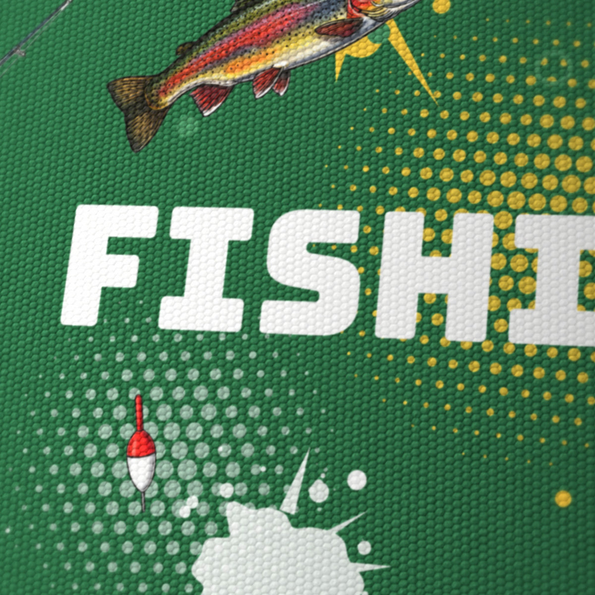Pitch Reel It In II lampshade - 20cm x 18.5cm Ceiling - photo 6