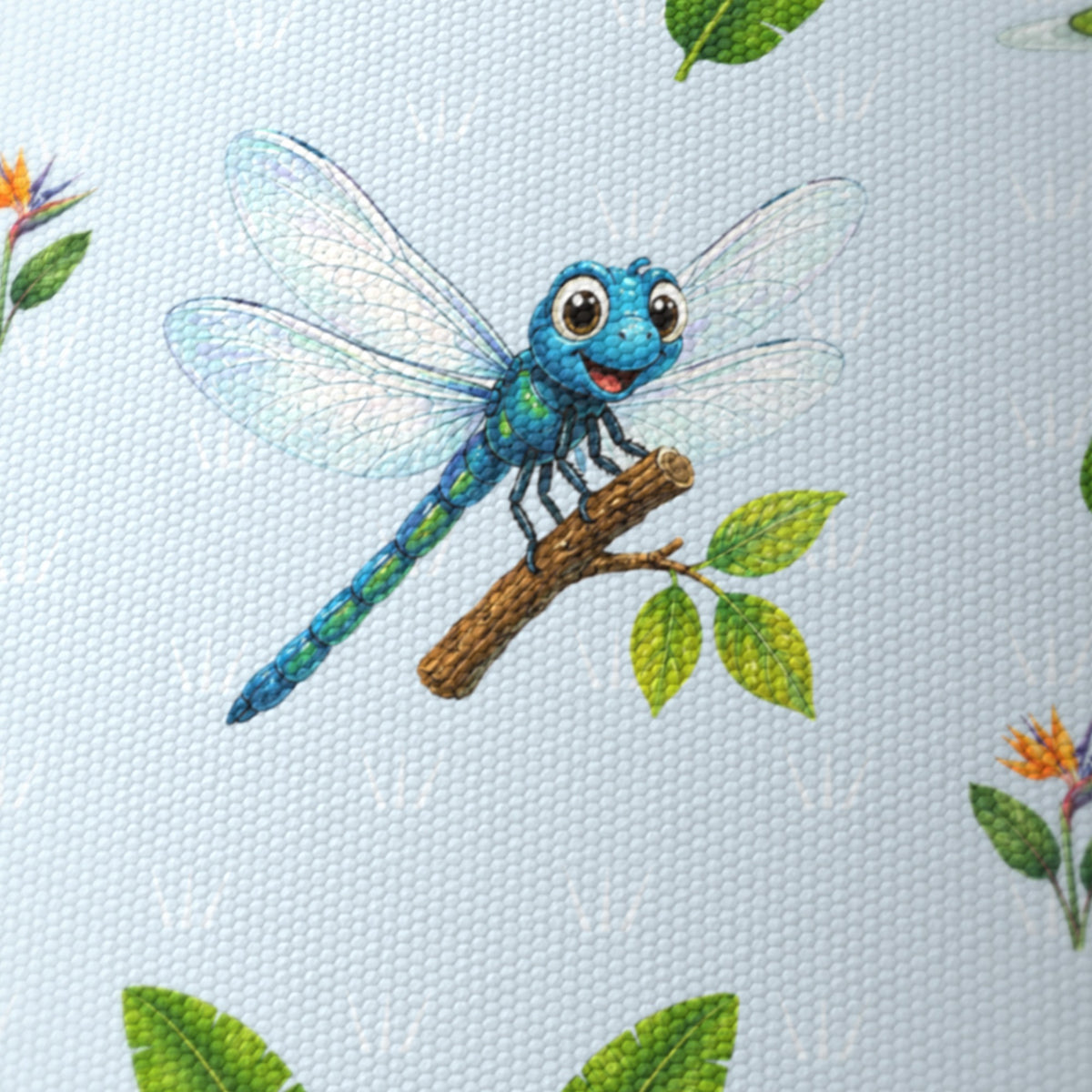 Sky Bug Friends II lampshade - 20cm x 18.5cm Ceiling - photo 6