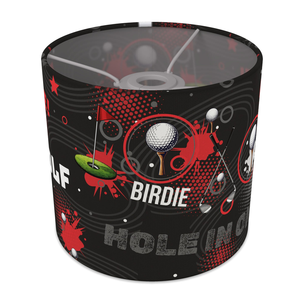 Black Golf Pro II lampshade - 20cm x 18.5cm Ceiling - main photo