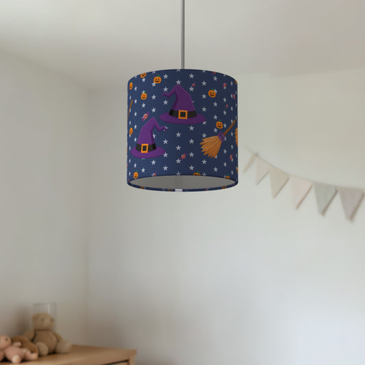 Navy Halloween II lampshade - 20cm x 18.5cm Ceiling - photo 2