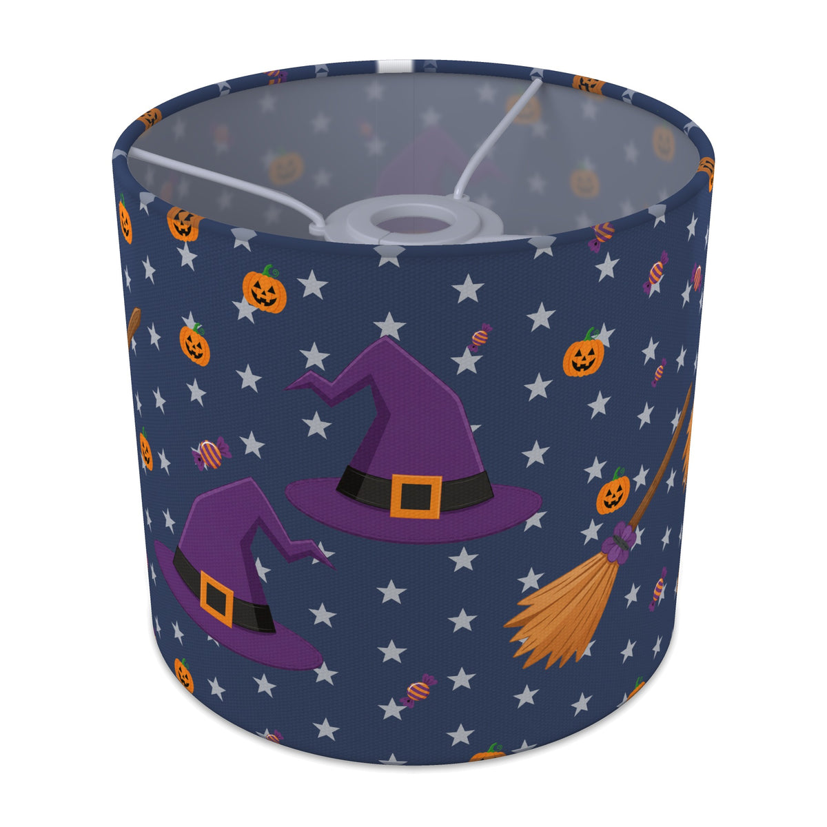 Navy Halloween II lampshade - 20cm x 18.5cm Ceiling - main photo