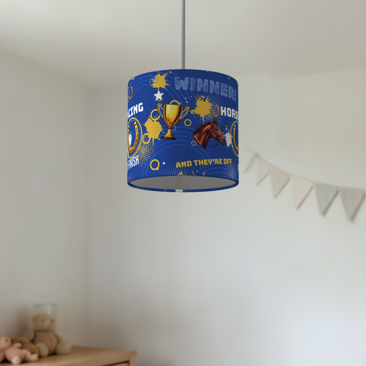 Royal And They're Off II lampshade - 20cm x 18.5cm Ceiling - photo 2