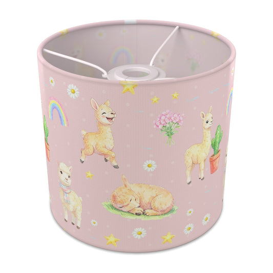 Blush Llama Love II lampshade - 20cm x 18.5cm Ceiling - main photo