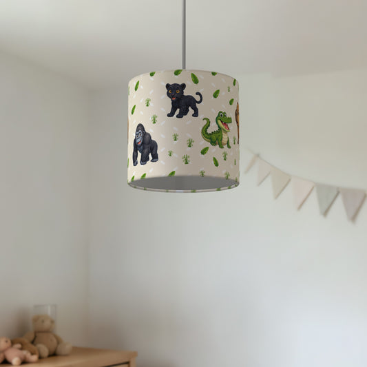 Sand Safari Friends II lampshade - 20cm x 18.5cm Ceiling - photo 2