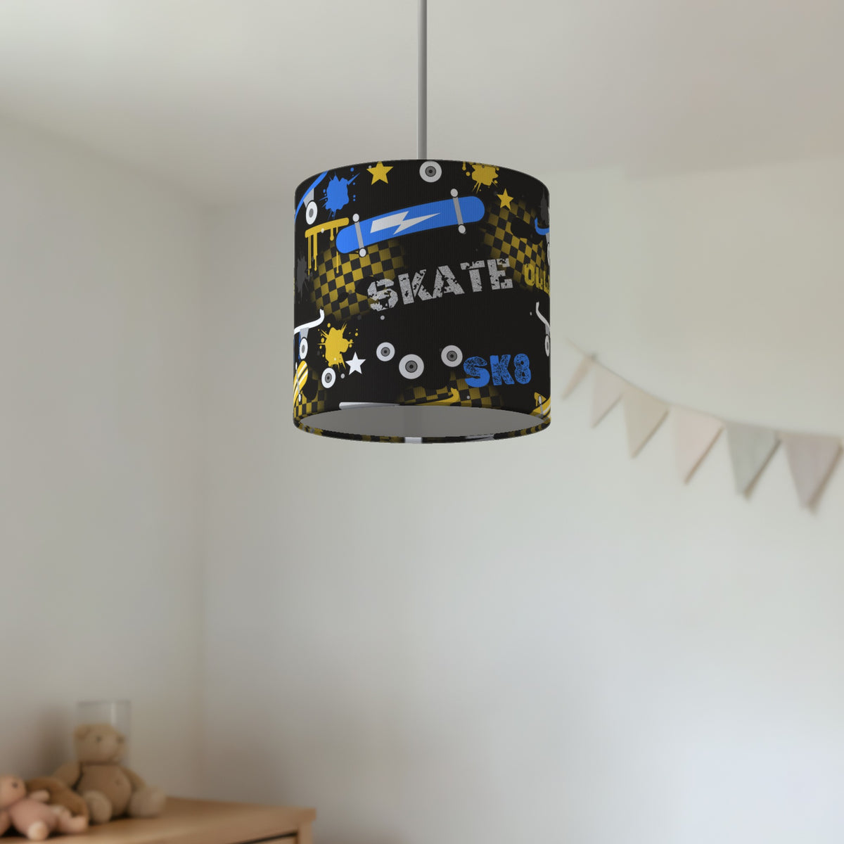 Black Skate Park II lampshade - 20cm x 18.5cm Ceiling - photo 2
