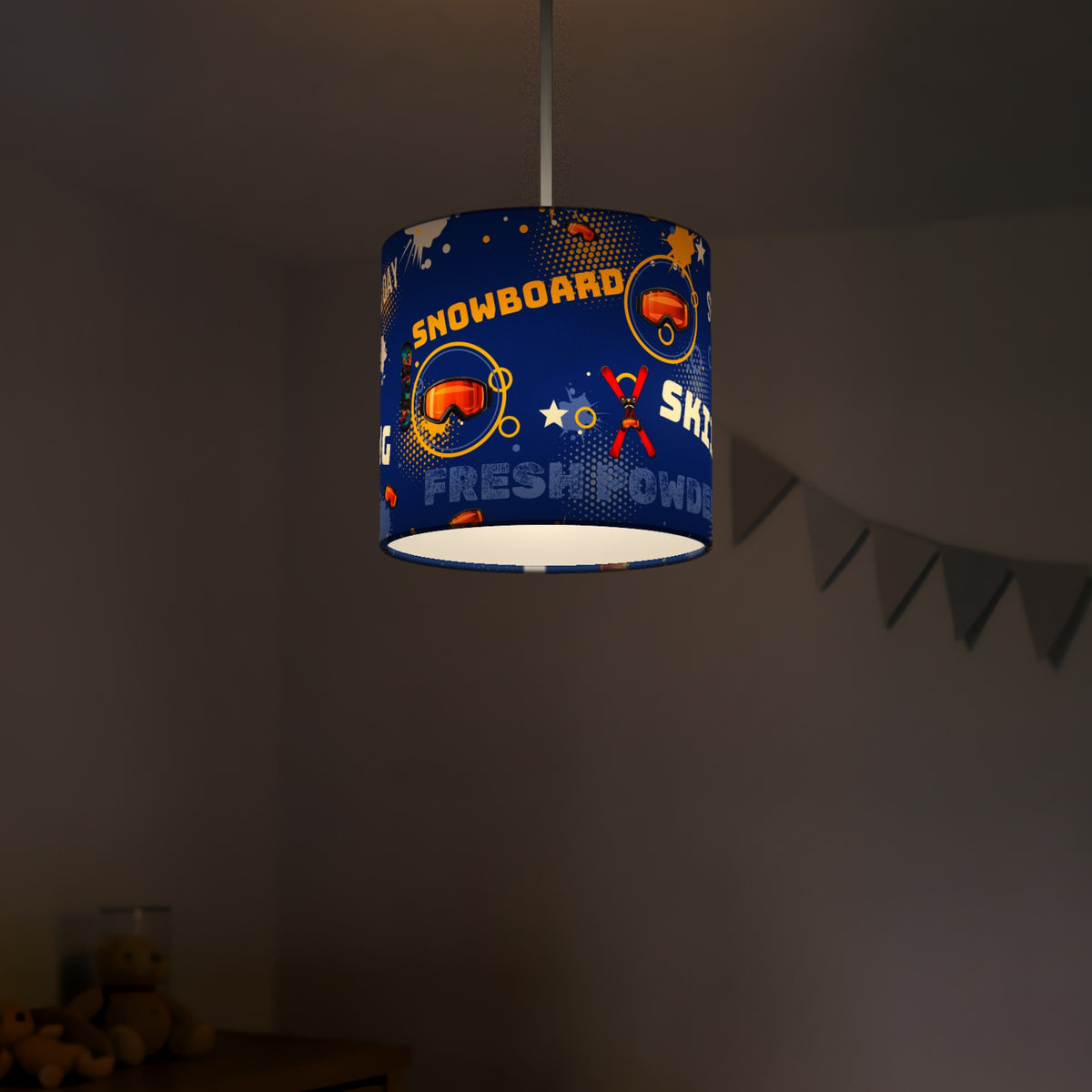 Royal Snow Day II lampshade - 20cm x 18.5cm Ceiling - photo 5