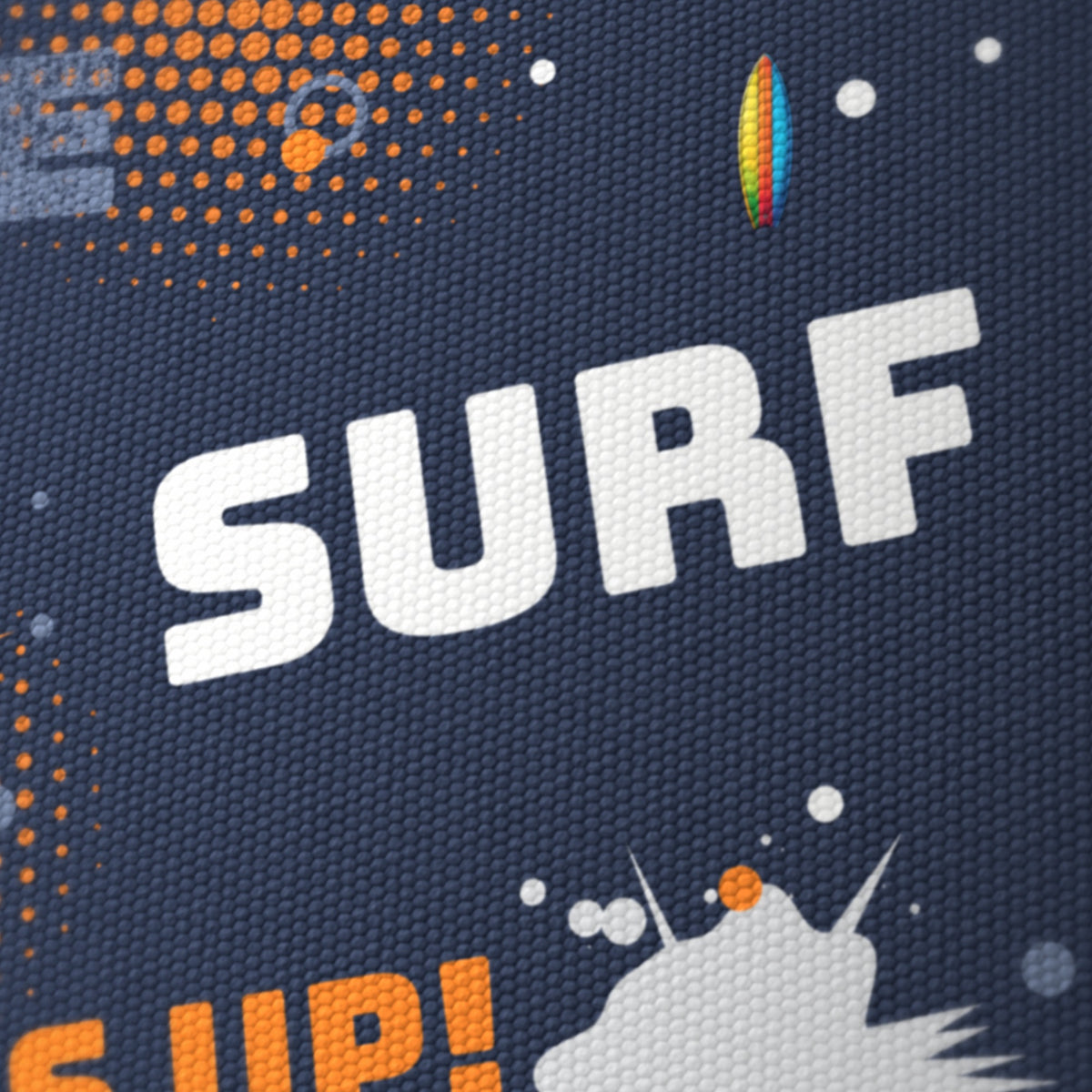 Navy Surf's Up II lampshade - 20cm x 18.5cm Ceiling - photo 6