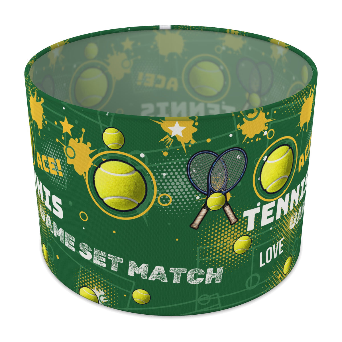 Pitch Tennis Ace II lampshade - 30cm x 21cm Table