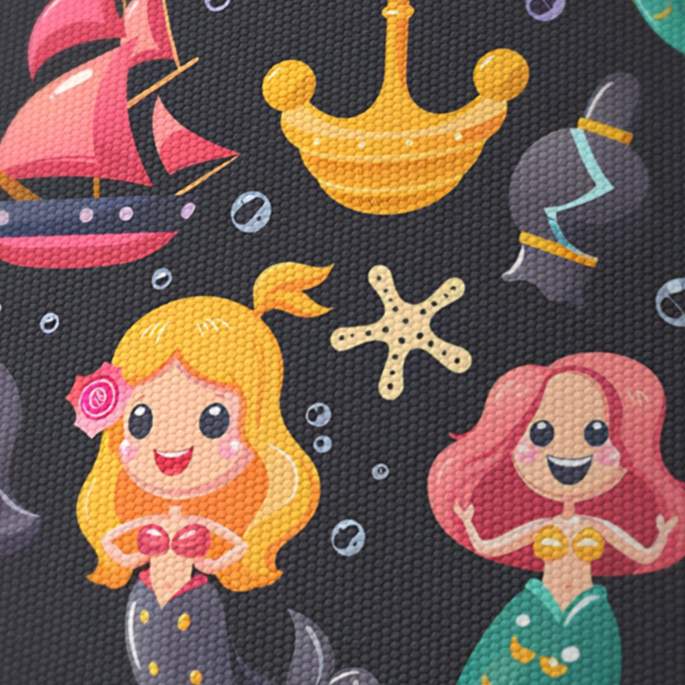 Mermaids and Treasure lampshade