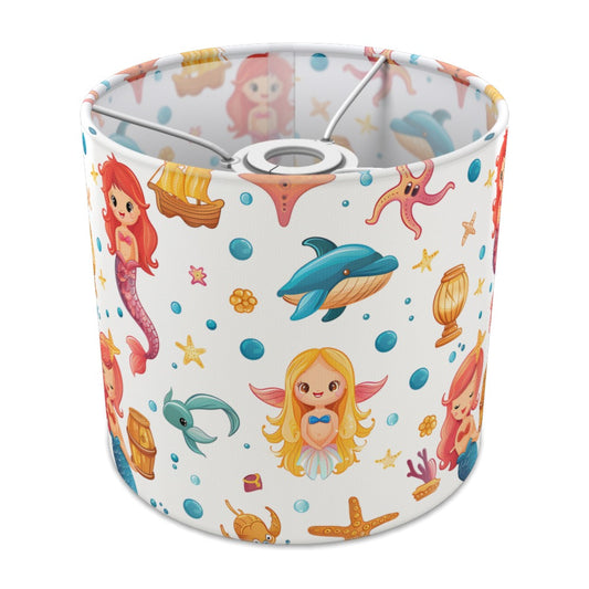 Mermaids Dolphins Starfish lampshade - 20cm Ceiling