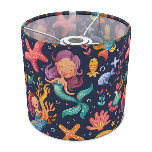 Mermaids and Starfish lampshade - 20cm Ceiling