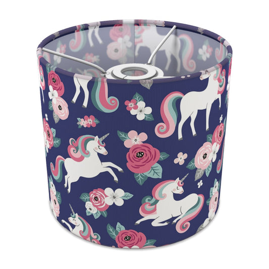 Magical Unicorn and Roses lampshade - 20cm Ceiling