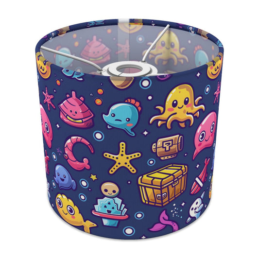 Octopus Treasure Chest Starfish lampshade - 20cm Ceiling