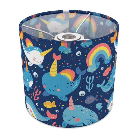 Narwhals Rainbows Fish lampshade - 20cm Ceiling