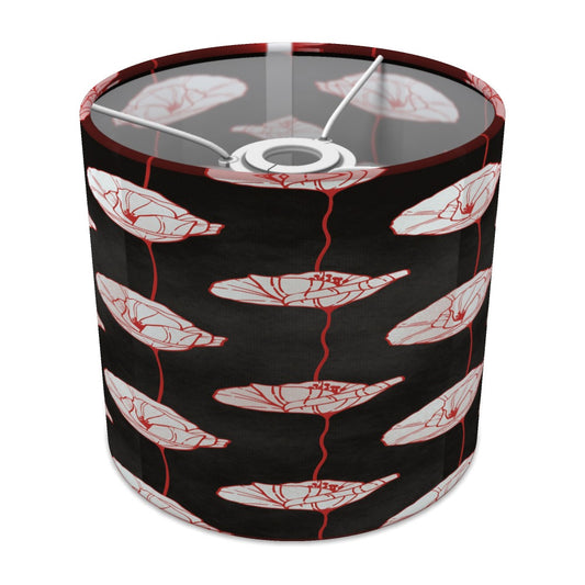 Elegant Poppy Floral lampshade - 20cm Ceiling